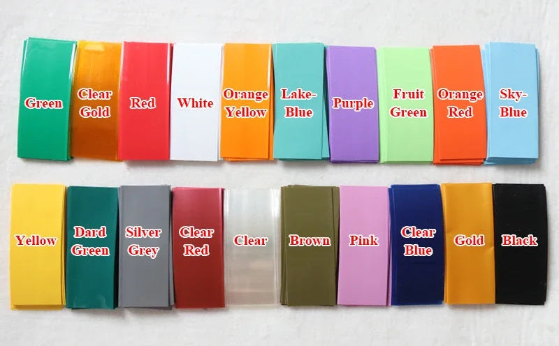 18650 Battery Wrap PVC Heat Shrink Tube