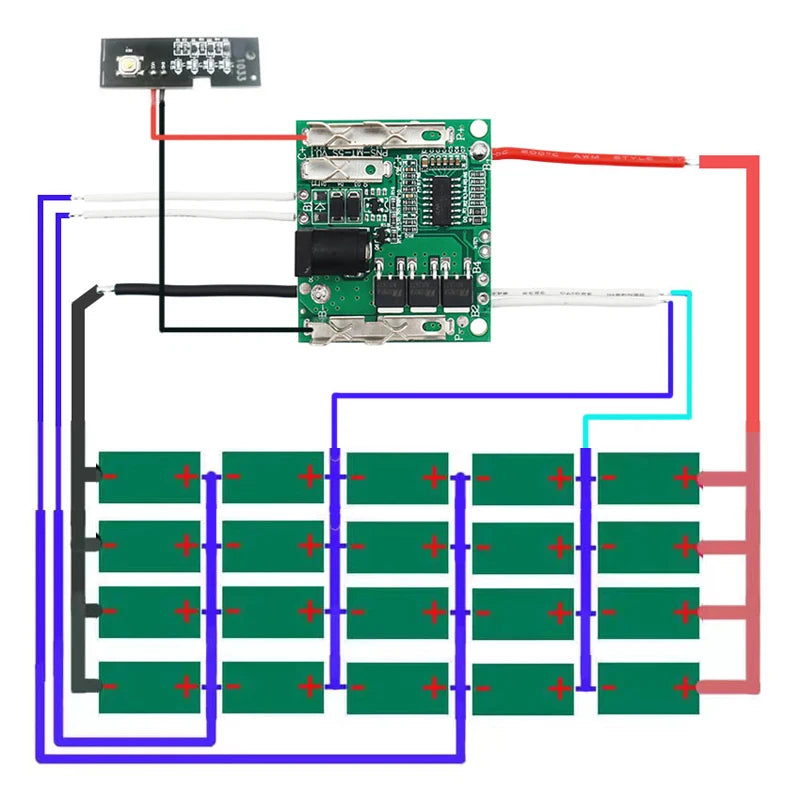 DIY Makita 18V Battery Kit (5S2P & 5S3P)