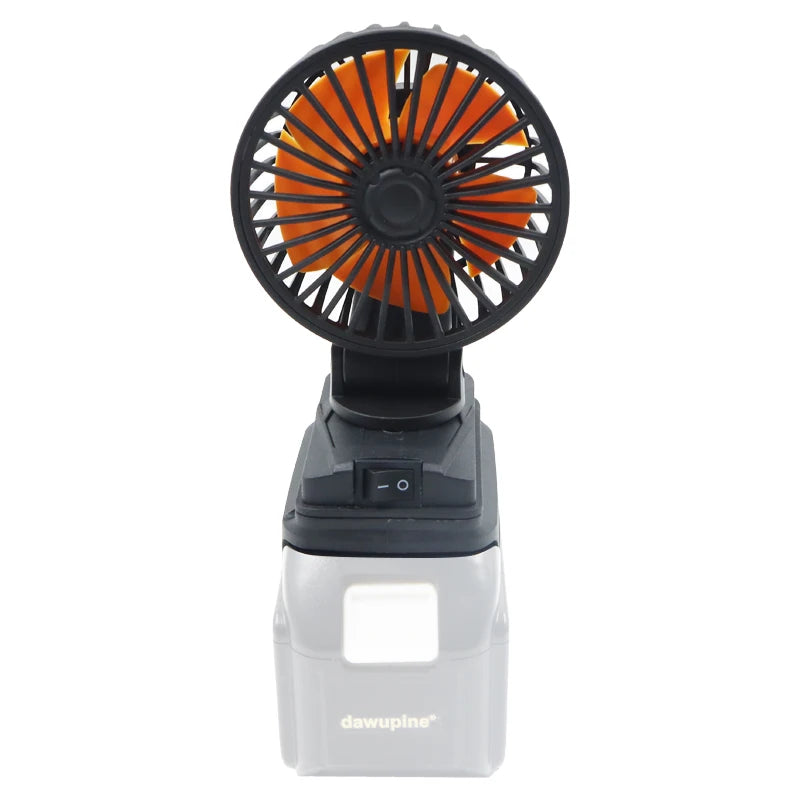 Electric Fan For Makita, DeWalt, Bosch, Milwaukee 18V Batteries